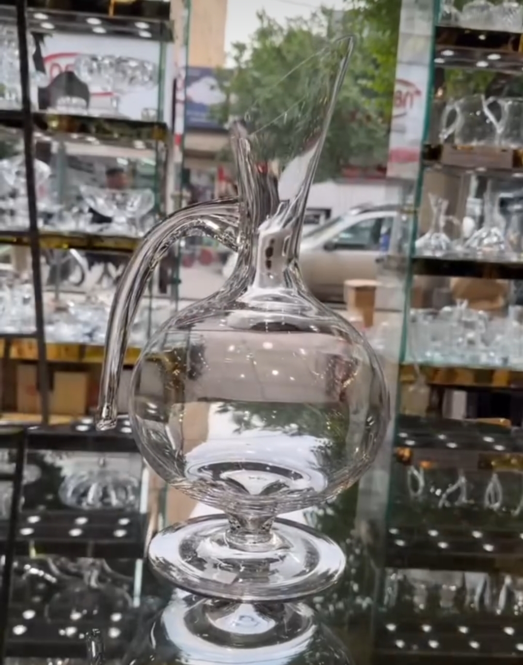 پارچ کریستال هیدرا پاشاباغچه کد 31148 ظرفیت 2000ml – پارچ بزرگ شفاف مناسب پذیرایی و مهمانی