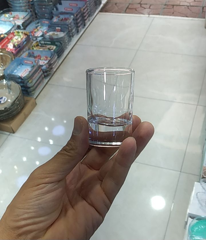 شات پاشاباغچه مدل ساید کد 42484 | شات شیشه‌ای مقاوم مخصوص نوشیدنی