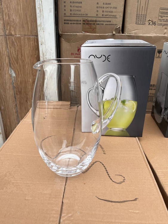 پارچ کریستال نود پاشاباغچه مدل بارل کد 23718