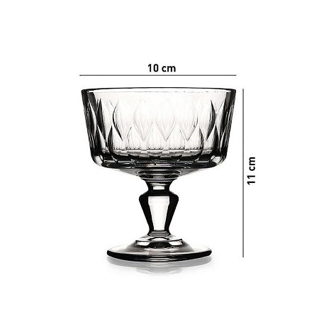 بستنیخوری لیفی پاشاباغچه ۲۵۰cc با طراحی برگمانند و خاص، مناسب دسر و ژله. خرید آنلاین با ارسال فوری از فروشگاه کریستال کاشفی.