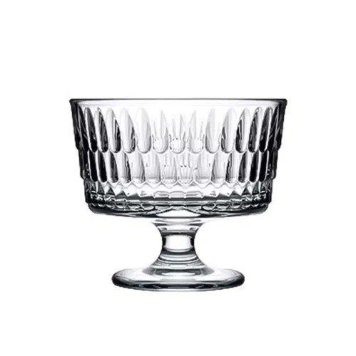 بستنی خوری رین پاشاباغچه Rain 255cc | ظرف دسر پایهدار شفاف 51809