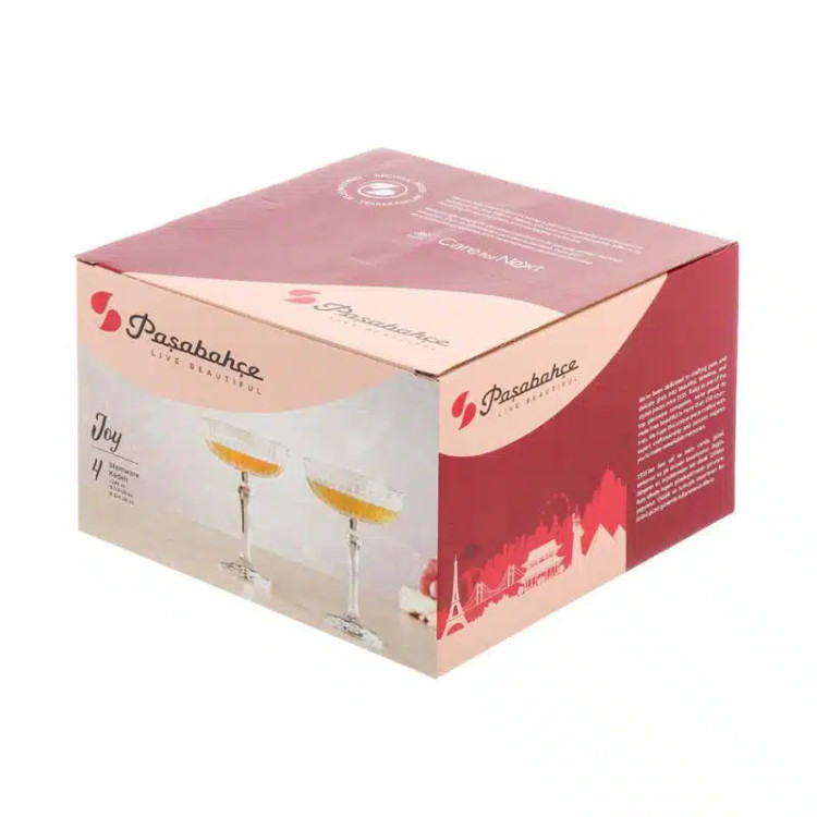 بستنی خوری جوی پاشاباغچه Joy 255cc | خرید ظرف دسر شیشهای شفاف