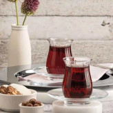 استکان نعلبکی پاشاباغچه مدل Linka 145cc | قیمت و خرید از کریستال کاشفی