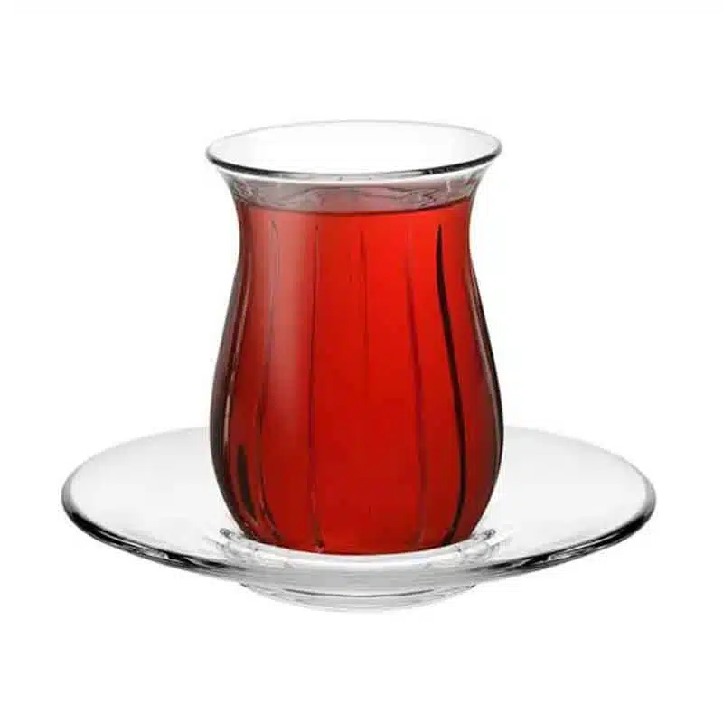 استکان نعلبکی پاشاباغچه مدل Linka 145cc | قیمت و خرید از کریستال کاشفی