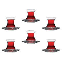 استکان نعلبکی پاشاباغچه مدل Aurora کد 95961 با طراحی مدرن و بدنه تراش‌دار، مناسب پذیرایی خاص و روزمره. ارسال فوری از کریستال کاشفی.