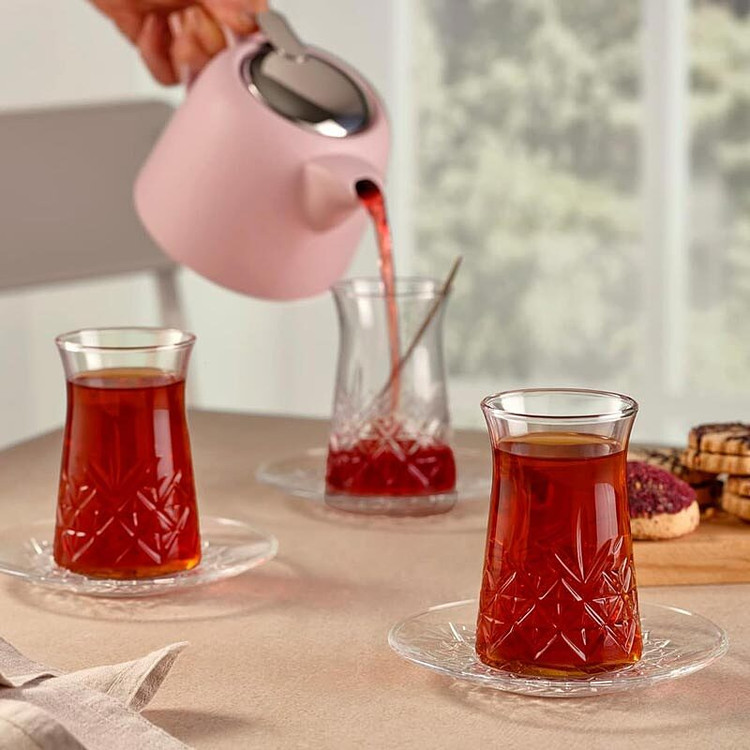 استکان نعلبکی پاشاباغچه مدل Timeless کد 96991 | خرید آنلاین از کریستال کاشفی