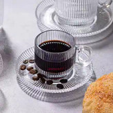 ست فنجان قهوه یوجینگ مدل کلزیوم کد 600 | 90cc شفاف و لوکس