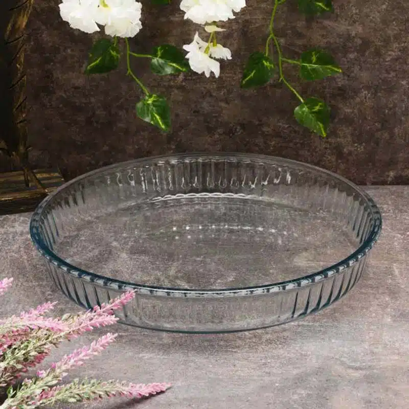 تابه گرد بورجام پاشاباغچه Borcam کد 59014 | 2950ml مقاوم و شفاف