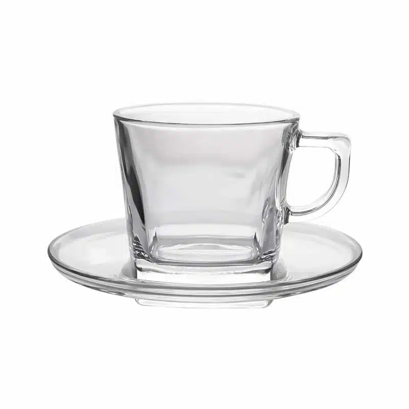 خرید فنجان و نعلبکی کاره پاشاباغچه ترکیه Carre 215cc کد 95307 | کریستال کاشفی