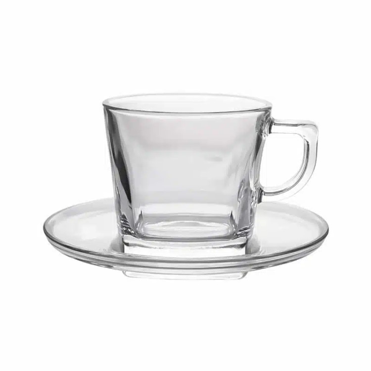 خرید فنجان و نعلبکی کاره پاشاباغچه ترکیه Carre 215cc کد 95307 | کریستال کاشفی