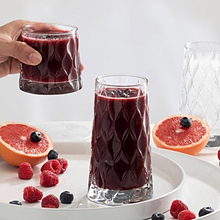 لیوان لیفی پاشاباغچه 345cc کد 420855 | خرید لیوان شیشه‌ای شیک