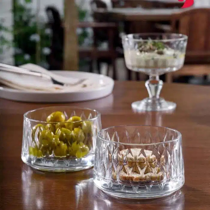 پیاله لیفی پاشاباغچه 240cc کد 530166 | پیاله شیشهای شیک و مقاوم