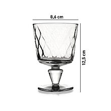 جام پاشاباغچه مدل لیفی 270cc کد 440472 | جام شیشه‌ای شیک و کاربردی