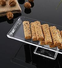 رولت خوری پایه دار کریستال گریس پاشاباغچه Grace کد 95462 شفاف