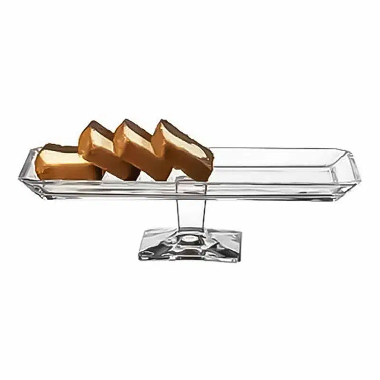 رولت خوری کریستال شیک برای پذیرایی و سرو شیرینی و کیک