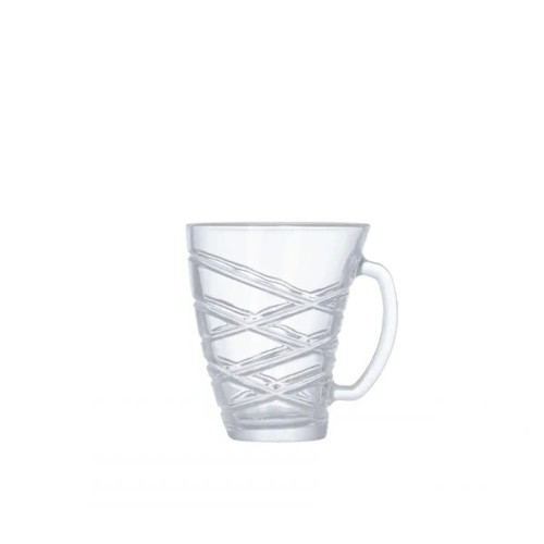 ماگ لومینارک مدل الانور ۲۵۰ سیسی – ماگ شیشهای شفاف و مقاوم برای نوشیدنی داغ و سرد