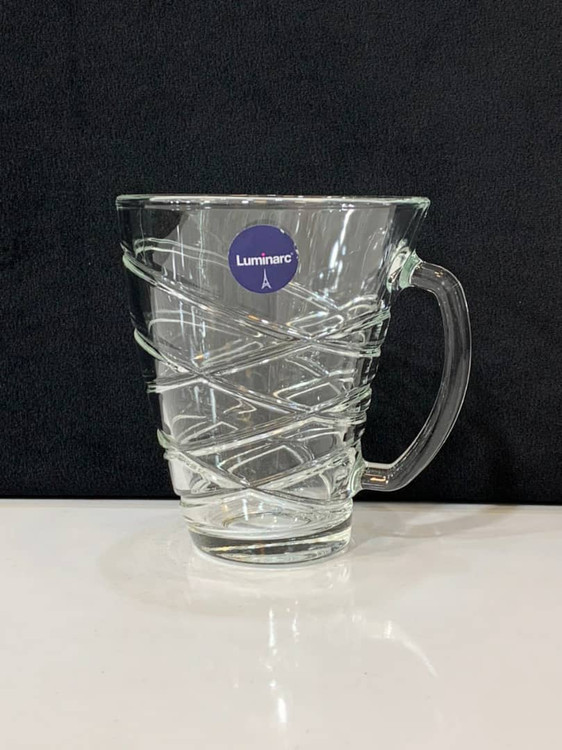 ماگ لومینارک مدل الانور ۲۵۰ سیسی – ماگ شیشهای شفاف و مقاوم برای نوشیدنی داغ و سرد