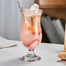 جام کریستال مدل هاوانا گنجایش 415 سیسی مناسب سرو نوشیدنی و دسر