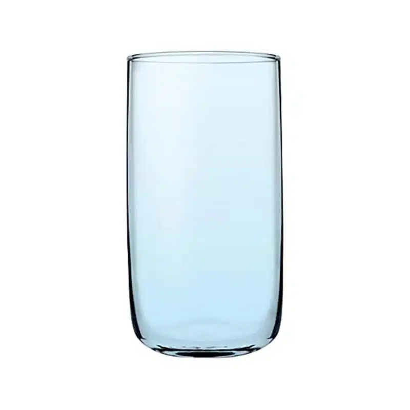 لیوان آیکونیک آبی فیروزه‌ای پاشاباغچه Iconic 365cc، جنس کریستالین، طراحی شیک و مقاوم، مناسب نوشیدنی‌های سرد و گرم، قابل شستشو در ماشین ظرفشویی