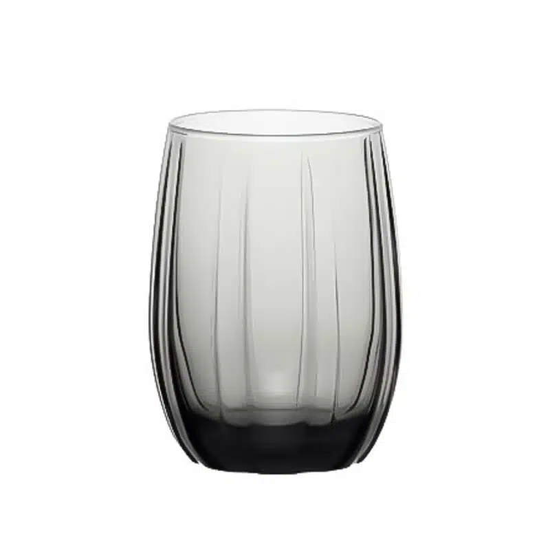 تصویر نیم لیوان لینکا دودی پاشاباغچه Linka کد 420405 ظرفیت 380cc – بلور شفاف ترک