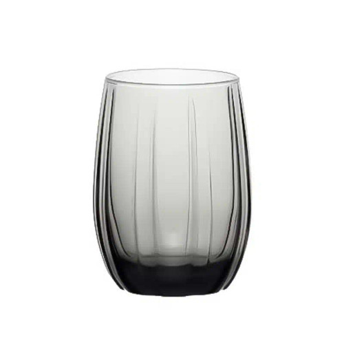 تصویر نیم لیوان لینکا دودی پاشاباغچه Linka کد 420405 ظرفیت 380cc – بلور شفاف ترک