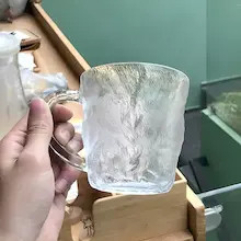 ماگ دستهدار یخی گنجایش 300 سیسی کد 57062 از فروشگاه کریستال کاشفی