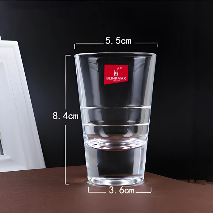 نمای نزدیک شات بلور شفاف مدل 1511 برند بلینک مکس