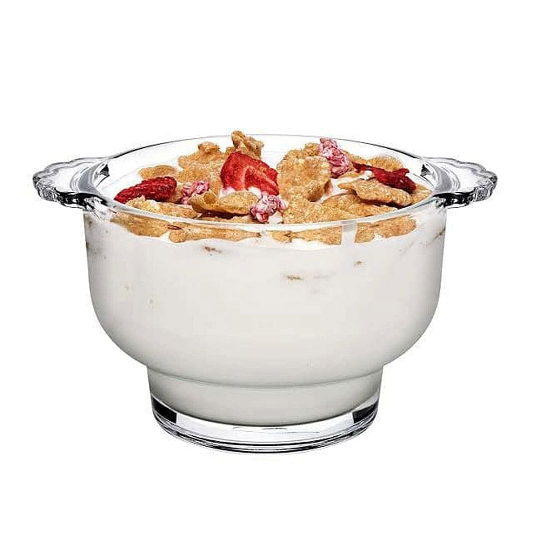 کاسه سوپ جفتی پاشاباغچه مدل Soupy کد 530041 با ظرفیت 275 میلی‌لیتر، ساخته شده از بلور شفاف و مقاوم