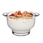 کاسه سوپ جفتی پاشاباغچه مدل Soupy کد 530041 با ظرفیت 275 میلیلیتر، ساخته شده از بلور شفاف و مقاوم