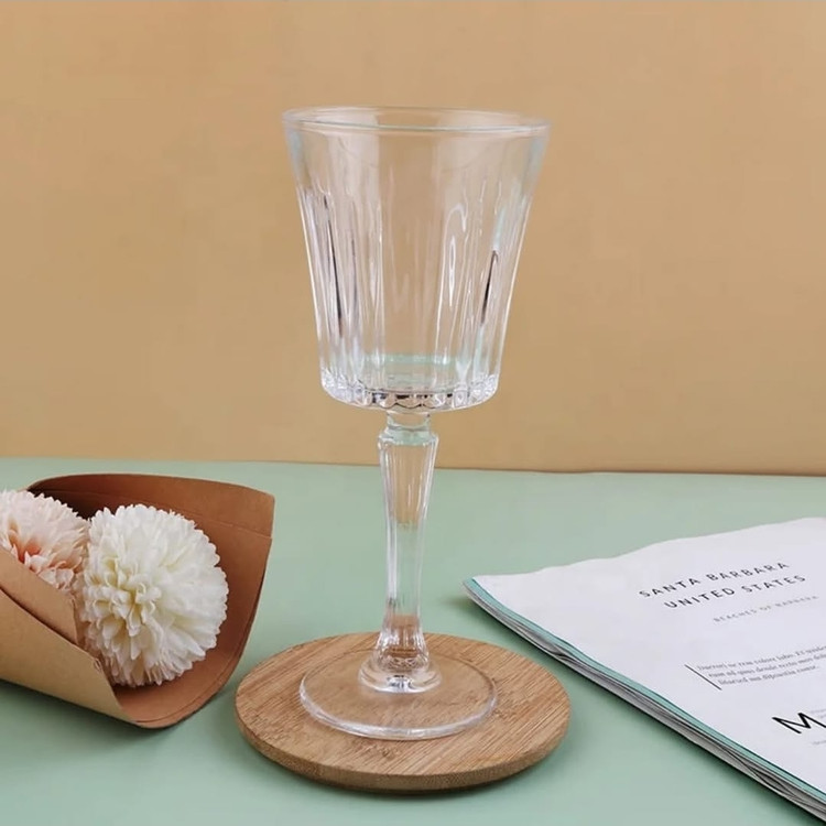 ظرف دسر کریستالی مدل تراشدار DELI GLASS