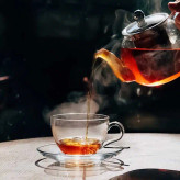 فنجان نعلبکی بیسیک پاشاباغچه مدل Basic کد 97948 با حجم 238cc – شیشه شفاف