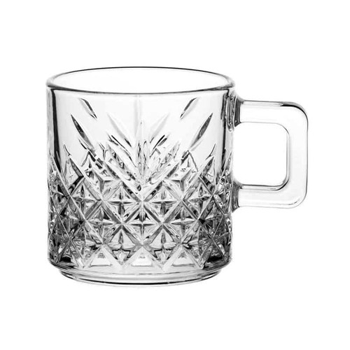 فنجان چای خوری دسته دار تایملس پاشاباغچه کد55452 Timeless 195cc