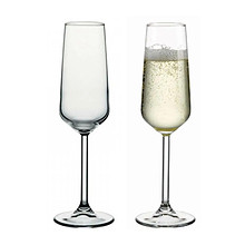 گیلاس شامپاین آلگرا پاشاباغچه مدل Allegra 195cc | لیوان پایهدار بلور ترک