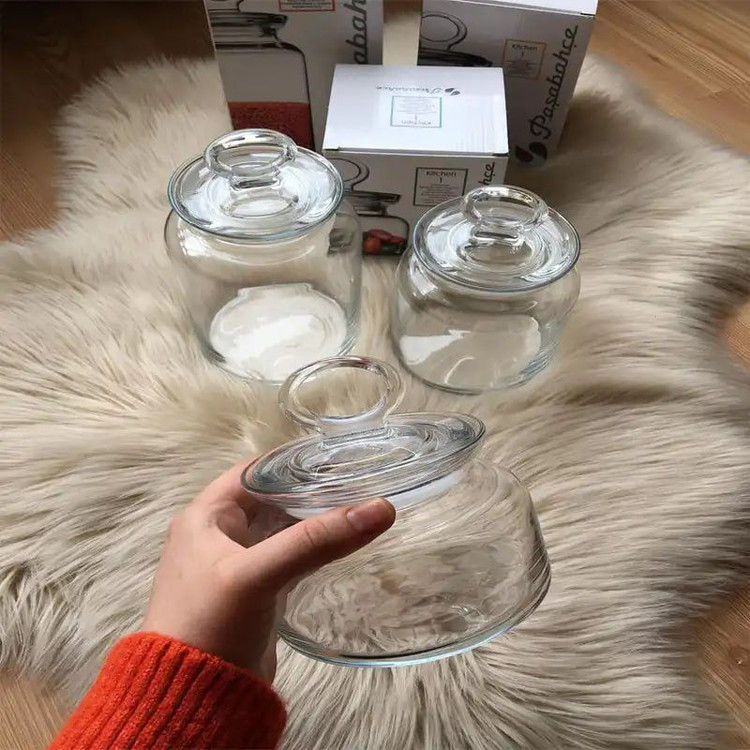 بانکه کیچن پاشاباغچه سایز 4 مدل Kitchen – شیشه شفاف با درب محکم