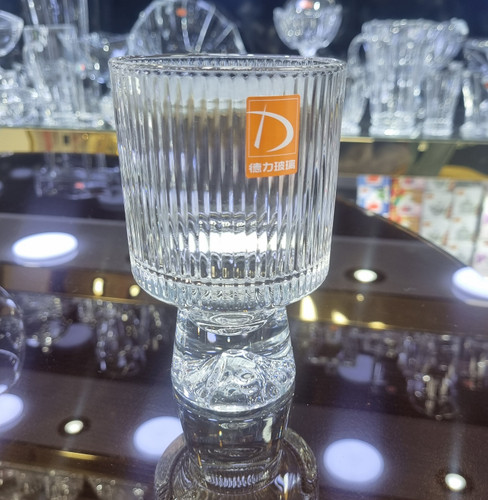 بستنیخوری دلی مدل اورست پایهدار بدنه خطی حجم ۳۴۰ سیسی