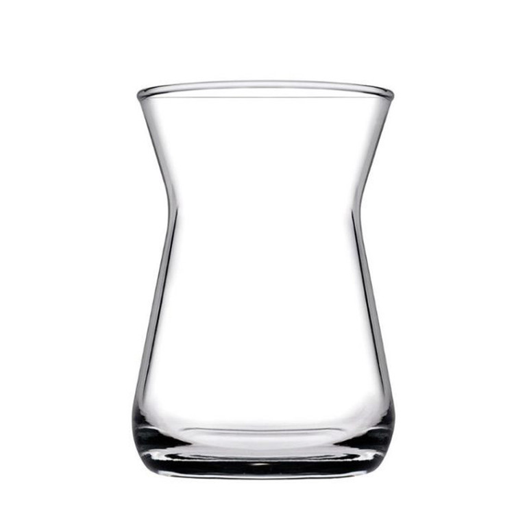 استکان کمر باریک آیریم پاشاباغچه مدل ترک شفاف کد 42451