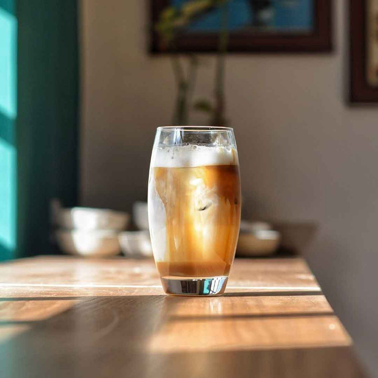 لیوان بلند پاشاباغچه مدل Barrel شفاف